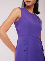 Fit And Flare Dress - Violet