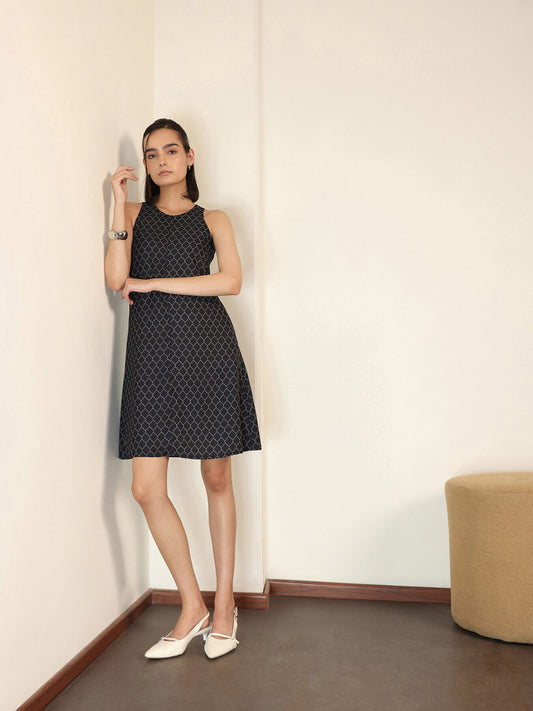 A-Line Dress - Black