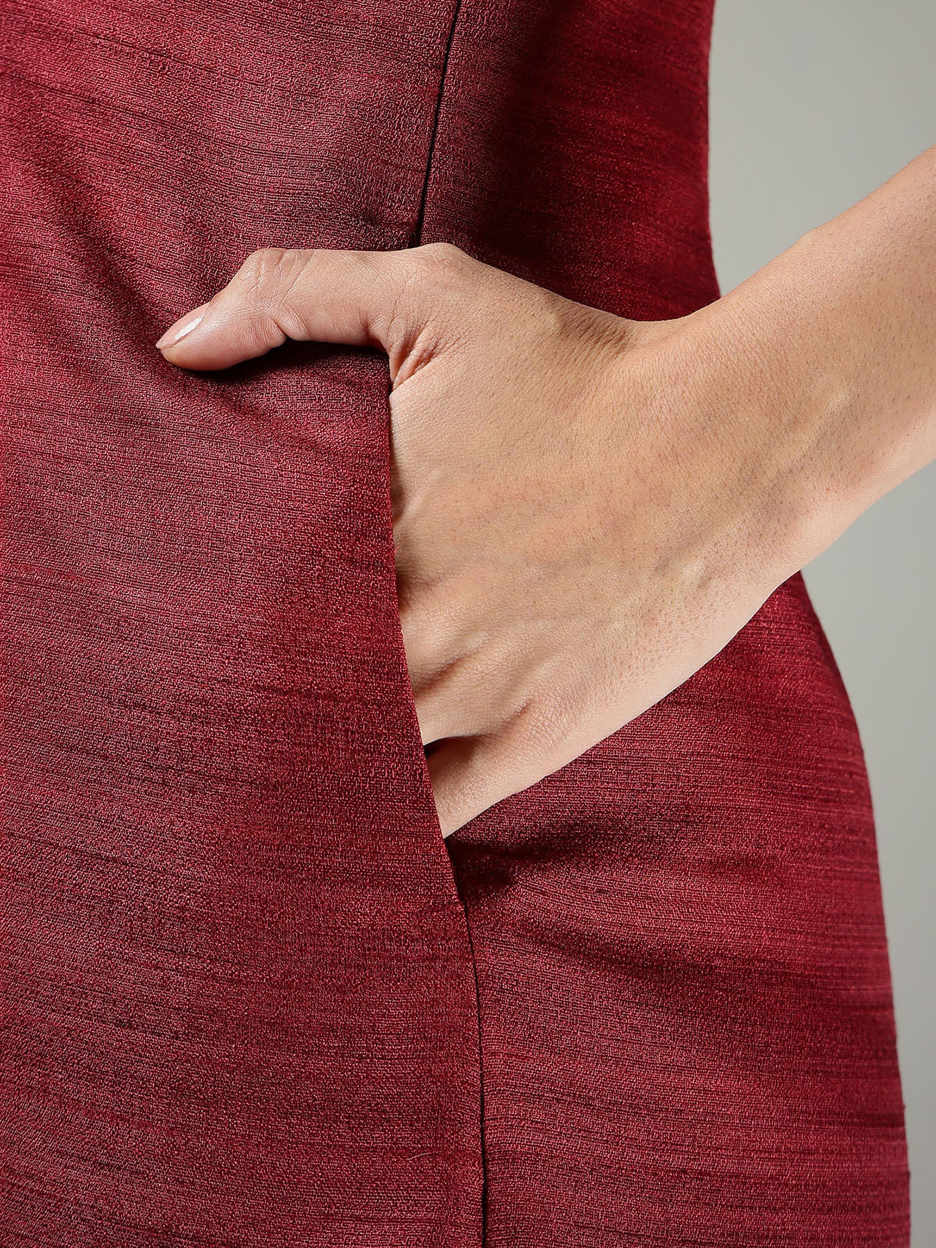 A-Line Dress - Red