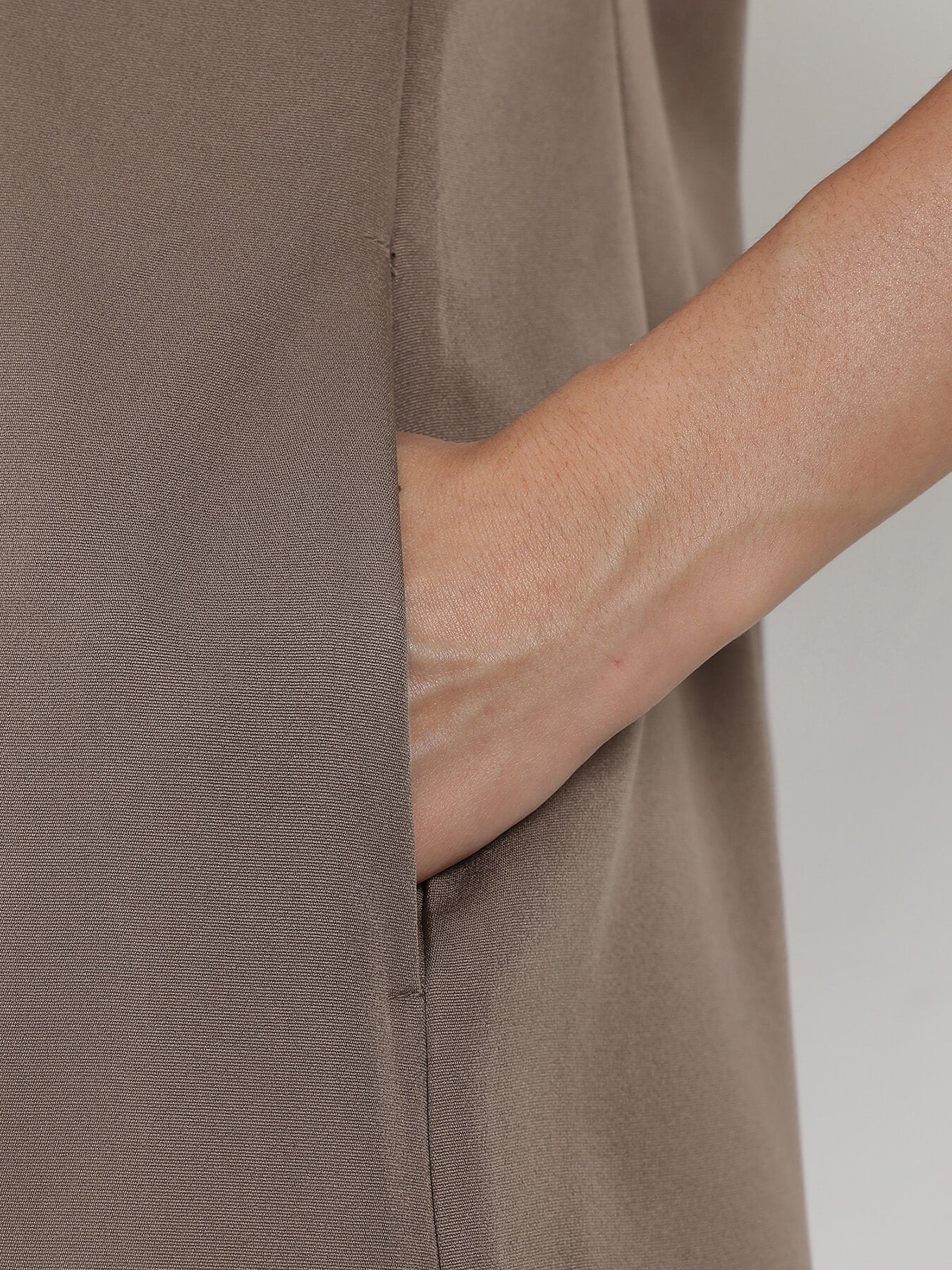 Shift Dress - Brown