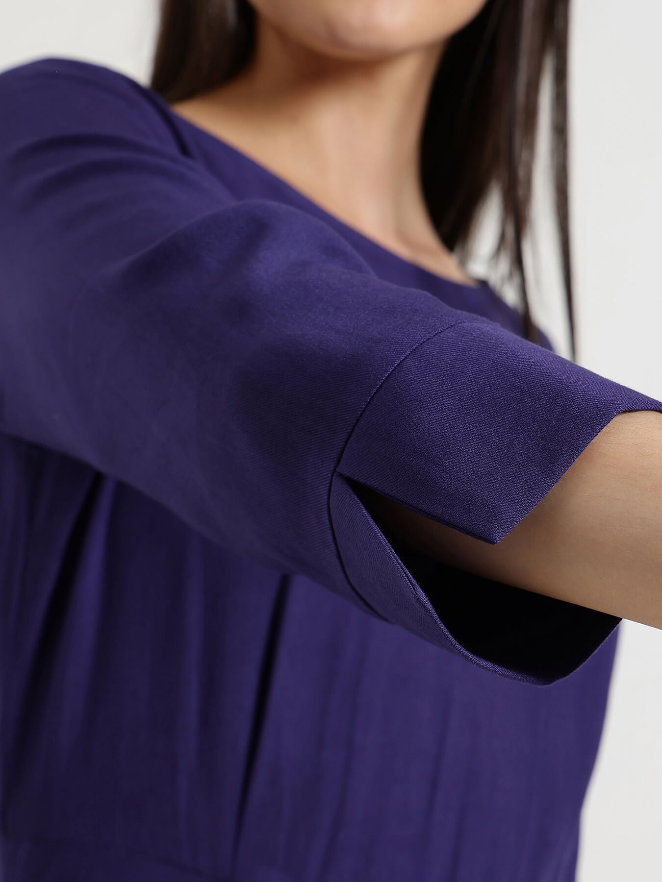 Fit & Flare Maxi Dress - Dark Future Dusk