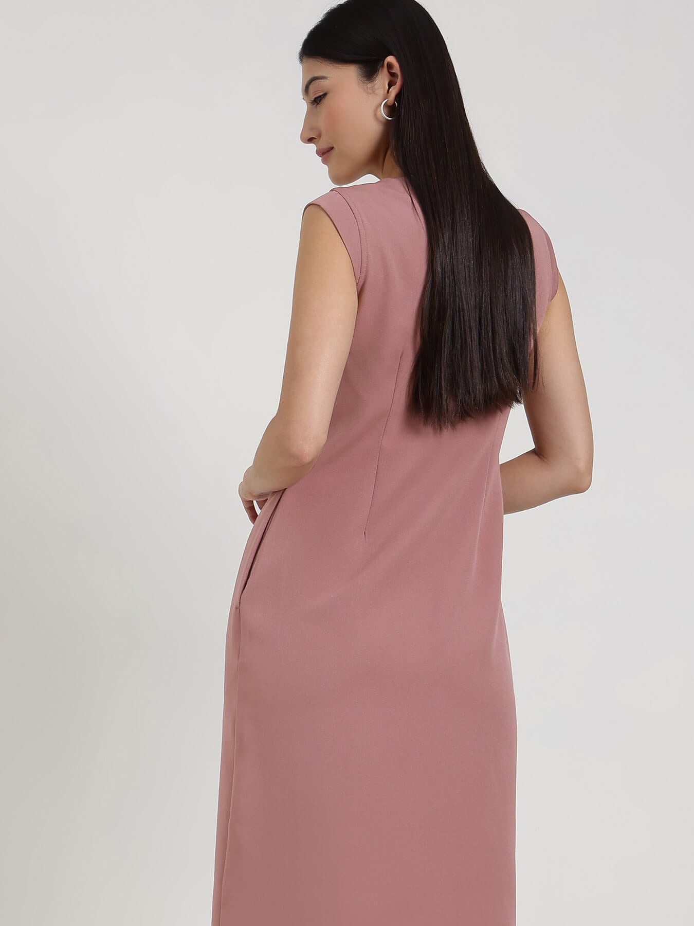Shift Dress - Dusty Pink