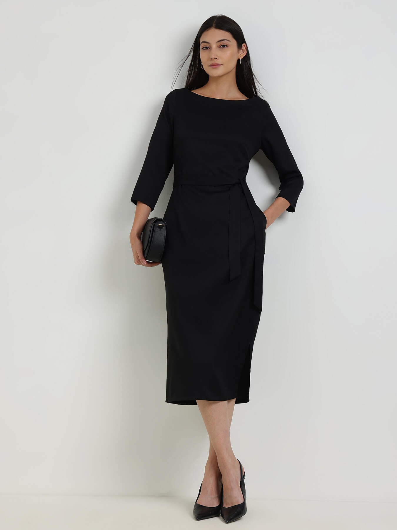 Sheath Dress - Black