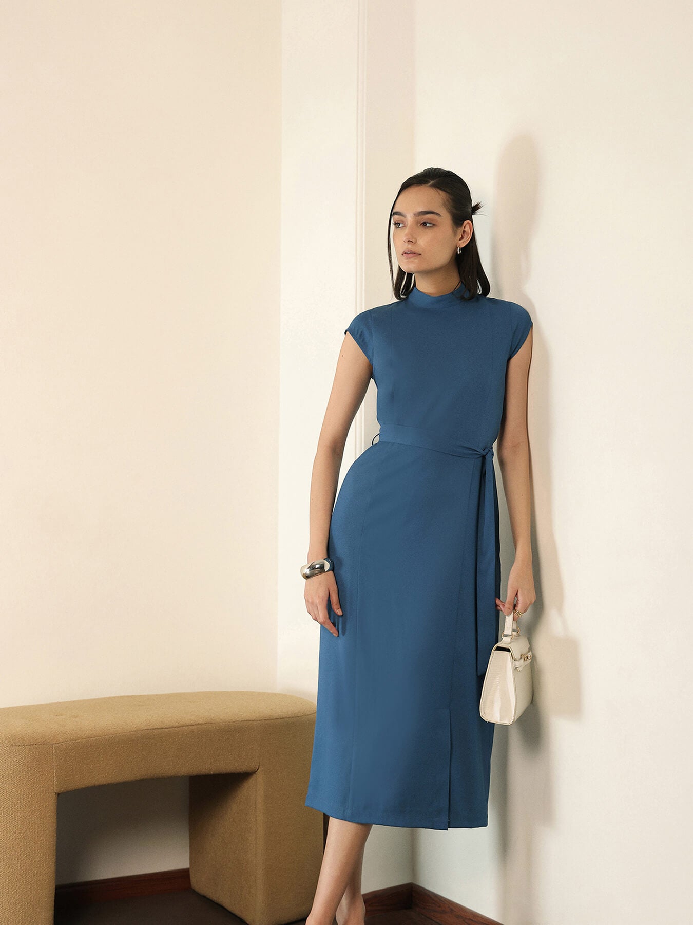 Shift Dress - Blue