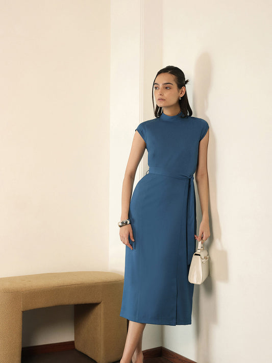 Shift Dress - Blue