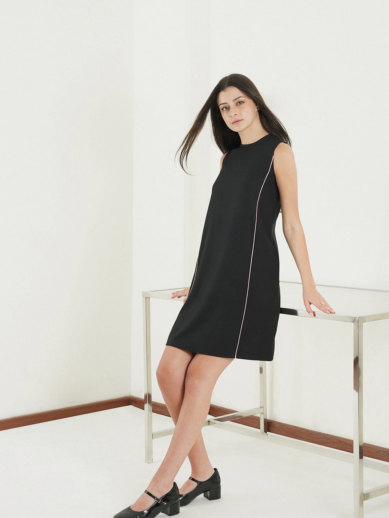A-Line Dress - Black