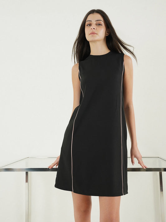 A-Line Dress - Black