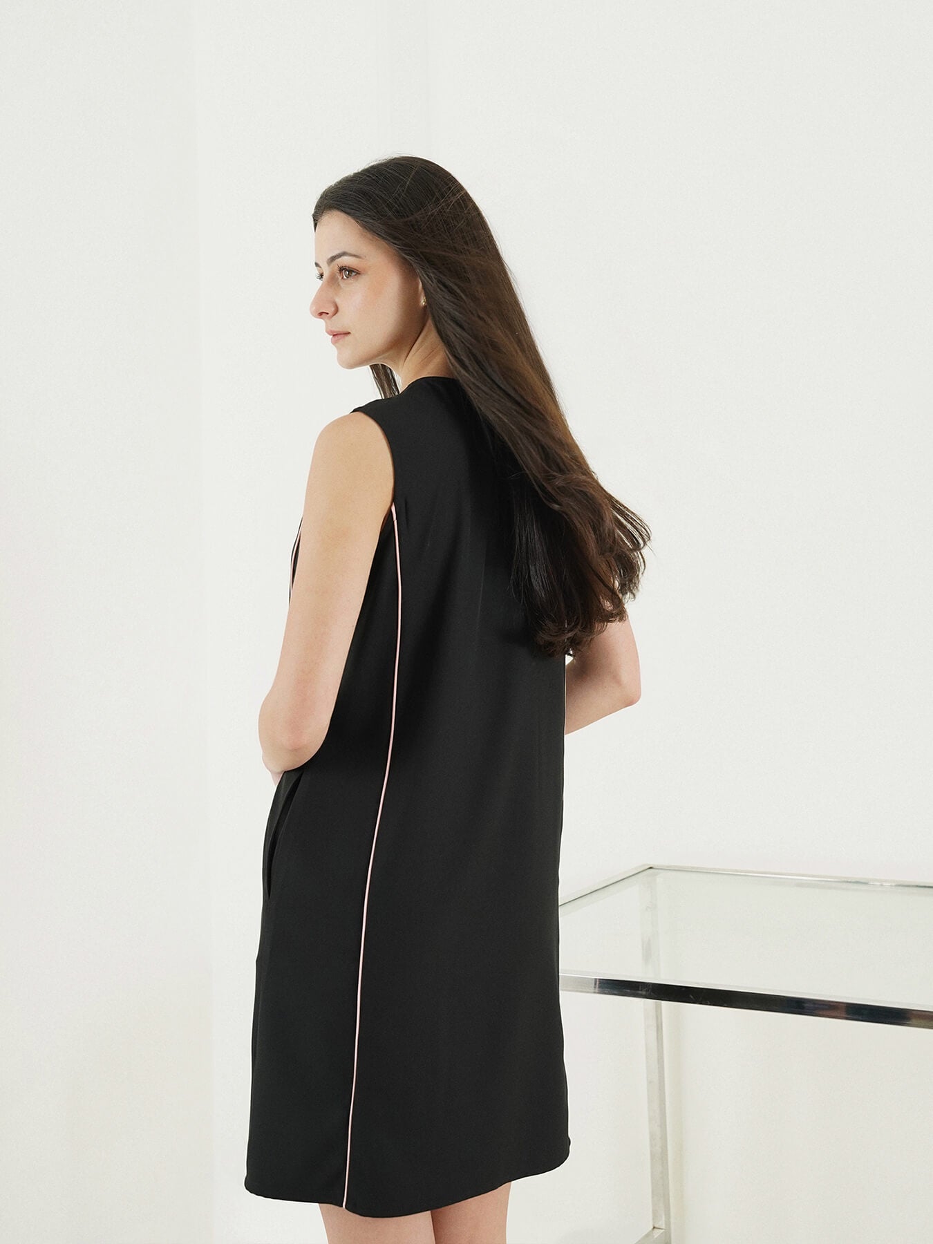 A-Line Dress - Black