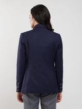 Double Breasted Blazer - Navy