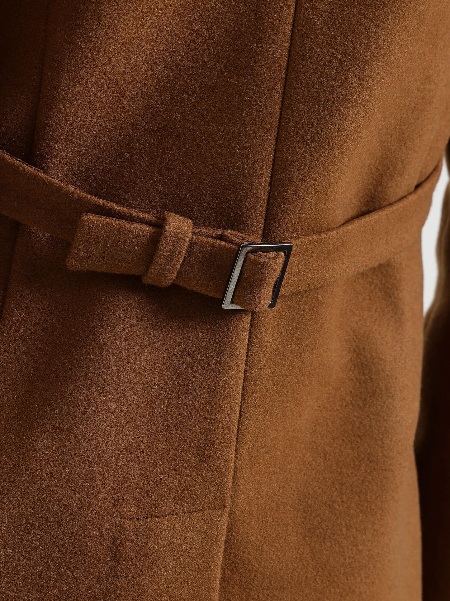 Front Open Jacket - Tan