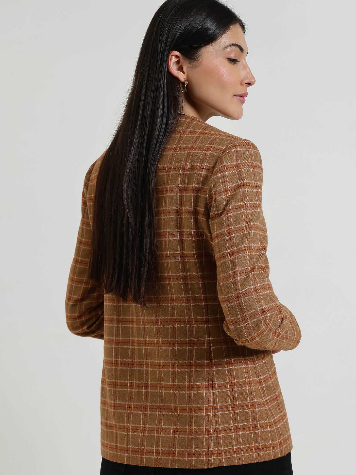 Tweed Jacket - Brown