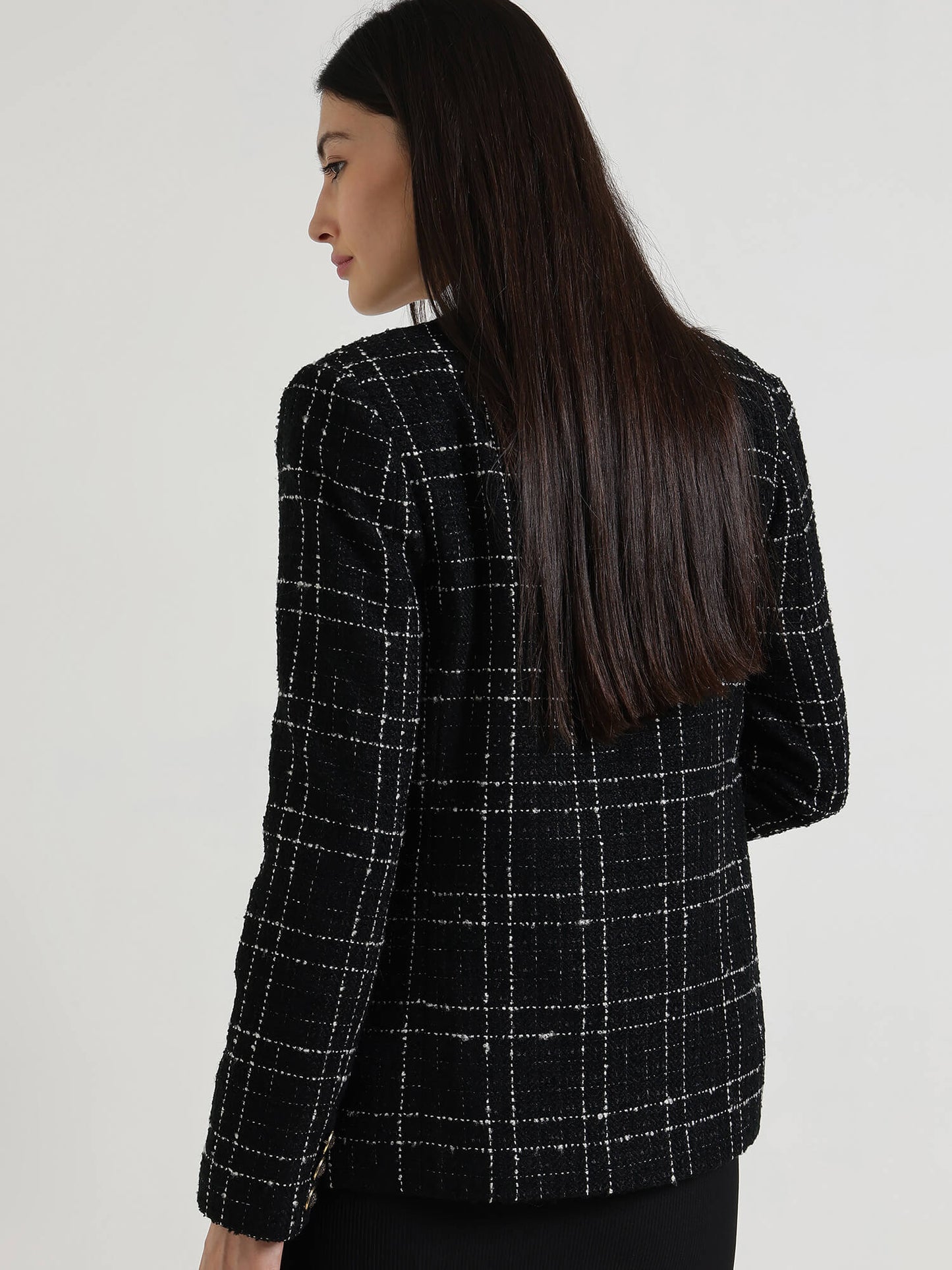 Tweed Jacket - Black