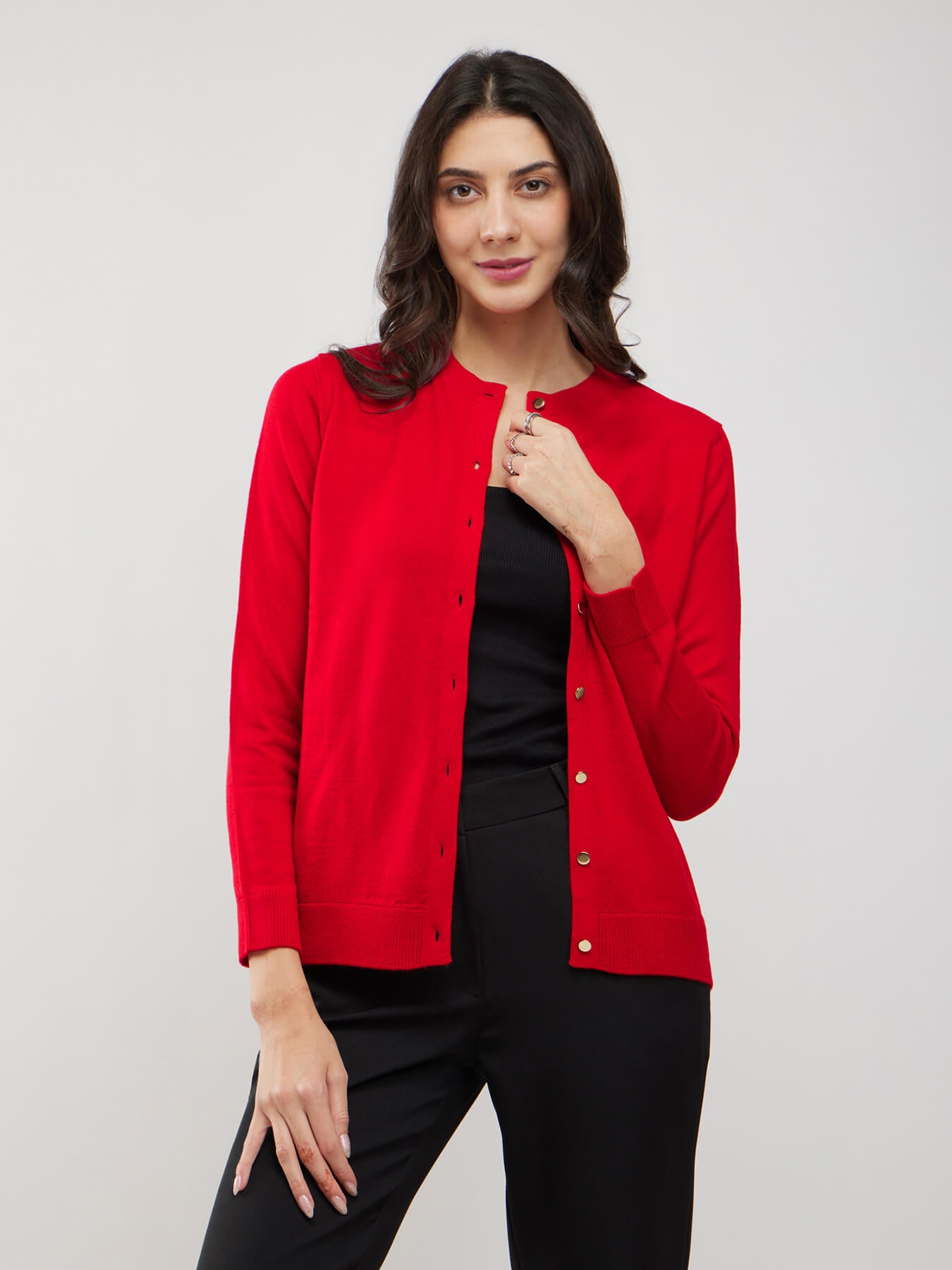 LivSoft Cardigan - Red