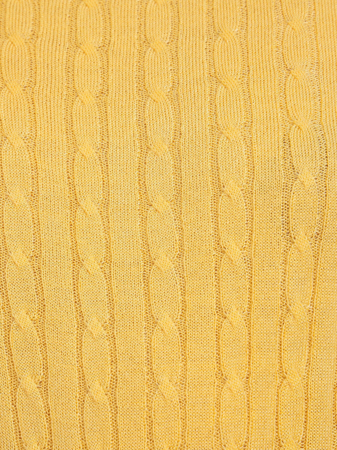 LivSoft Round Neck Sweater - Yellow