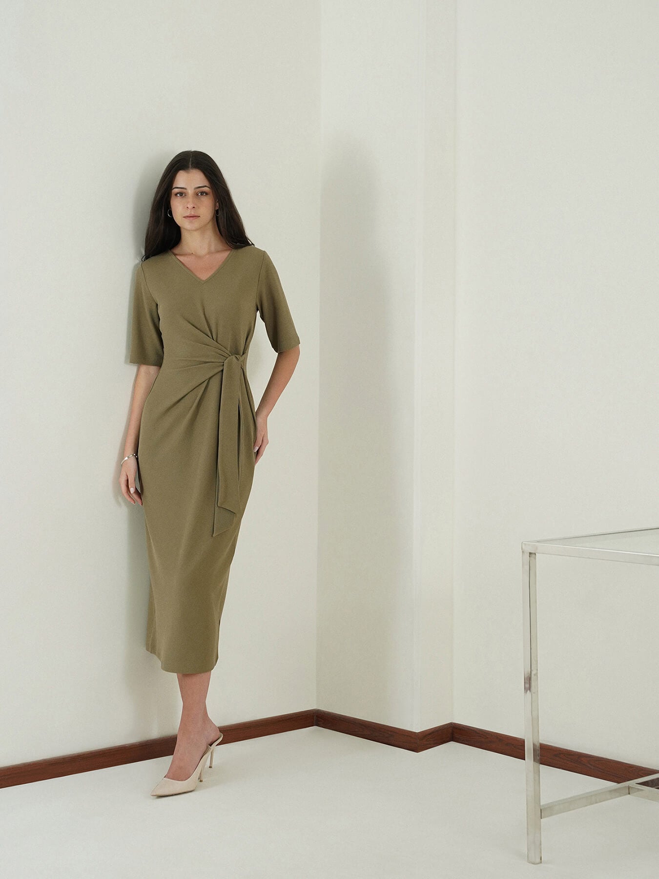Bodycon Dress - Olive