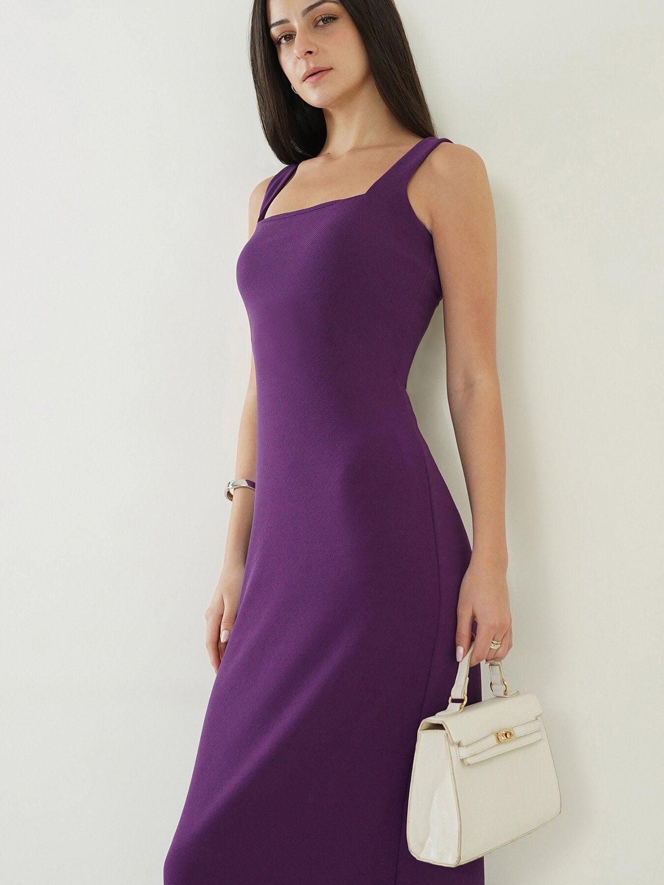 Bodycon Dress - Purple