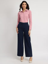 Cotton Knit Shirt - Pink