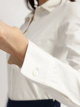 Cotton Knit Shirt - White