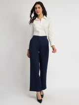 Cotton Knit Shirt - White