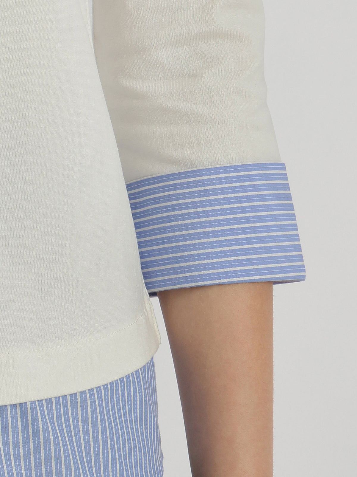 Collar Style T-Shirt - White