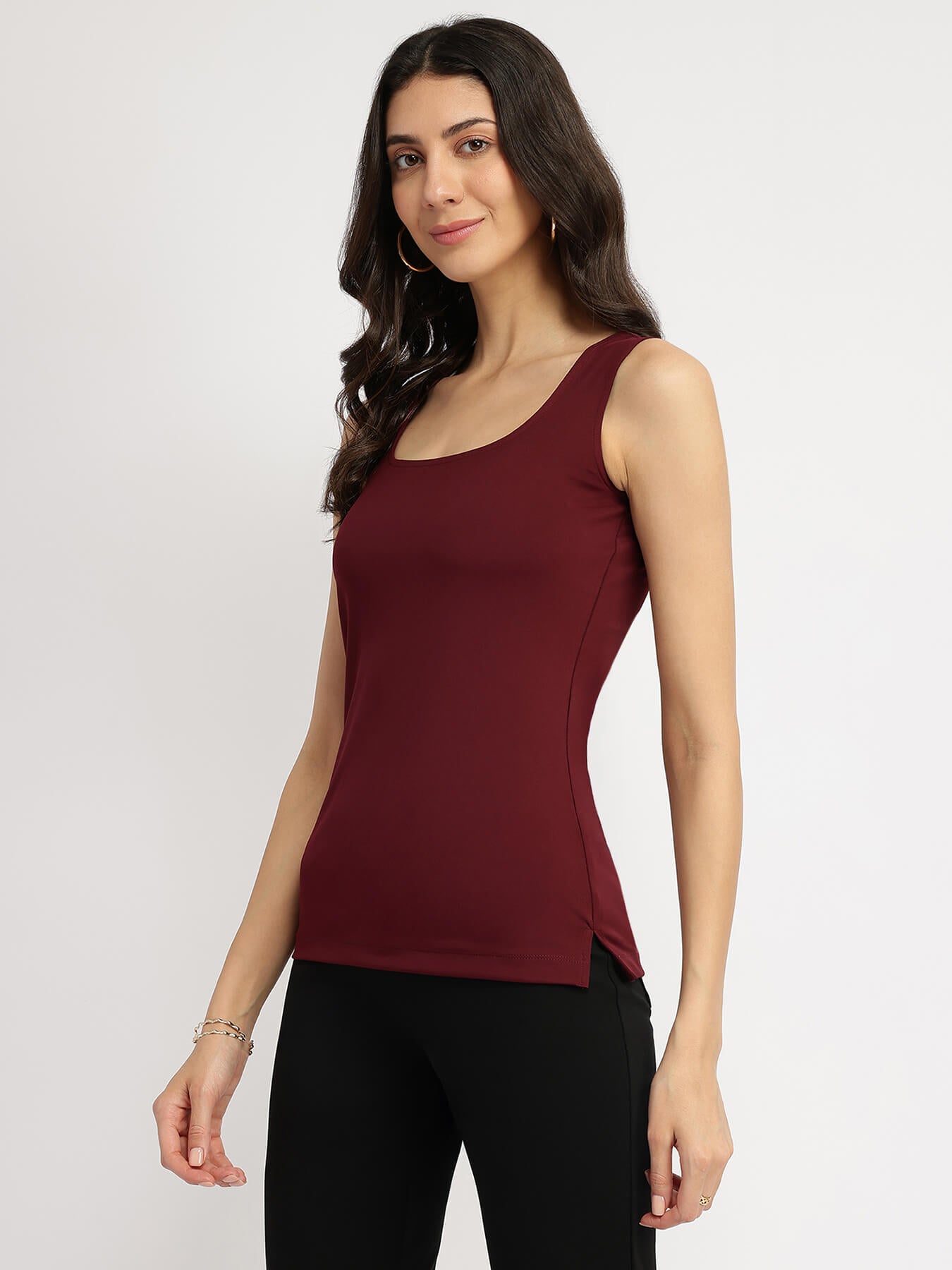 Tank Top - Maroon