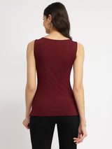 Tank Top - Maroon