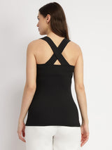 Tank Knit Top - Black