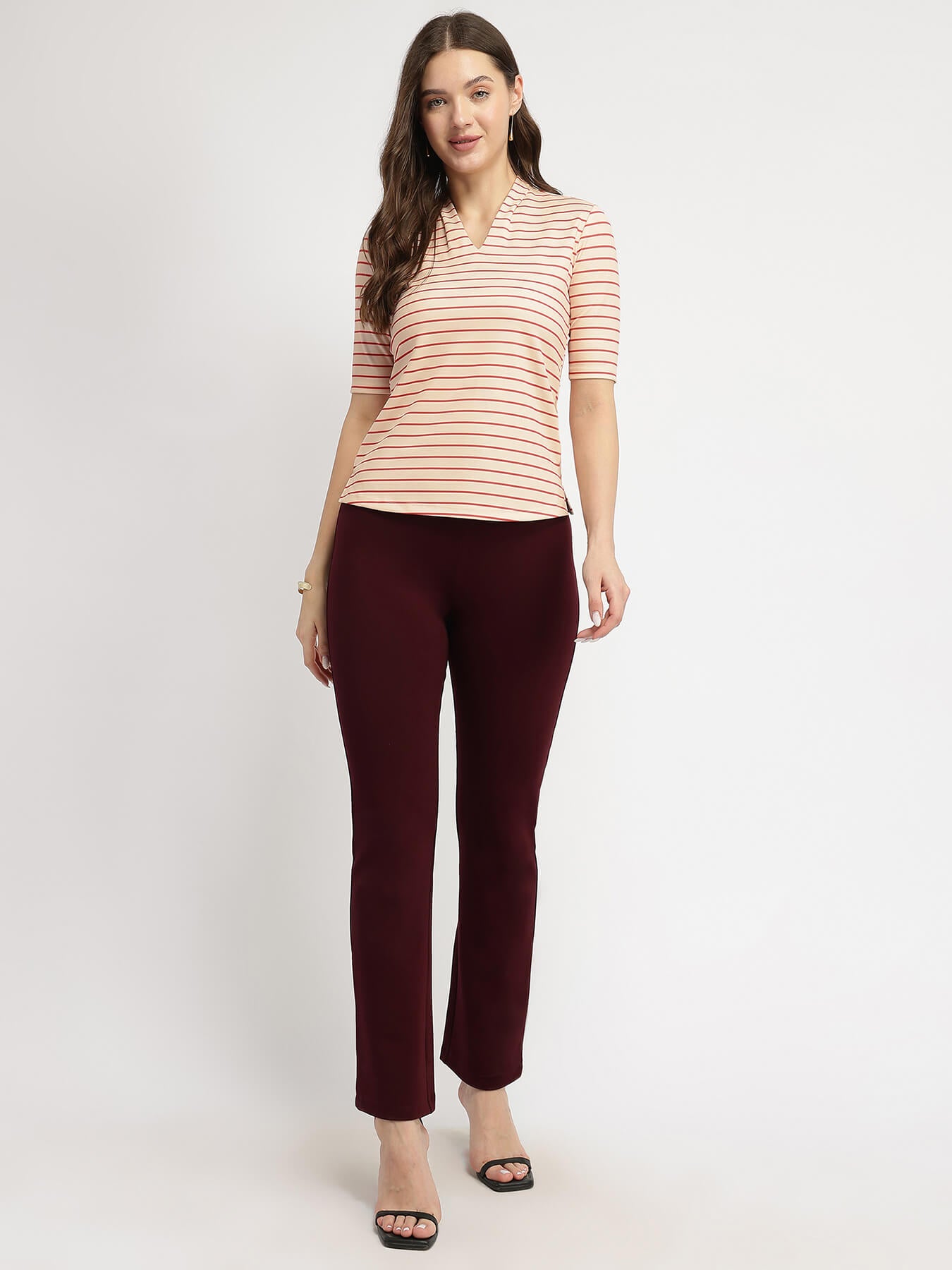 Striped T-Shirt - Red