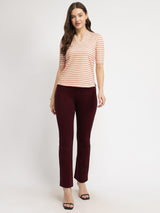 Striped T-Shirt - Red
