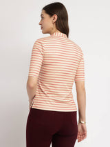 Striped T-Shirt - Red