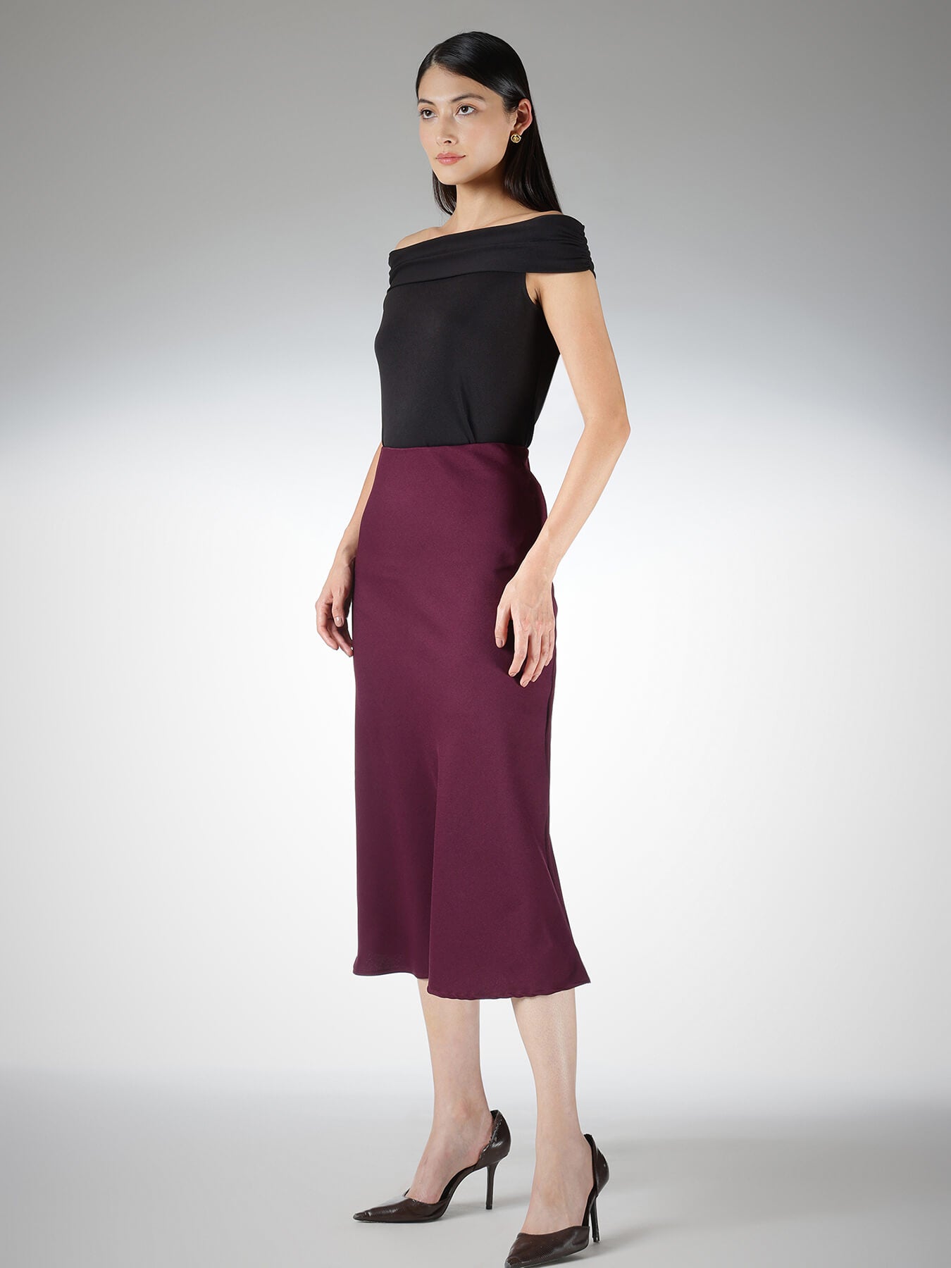 Off-Shoulder Top - Black