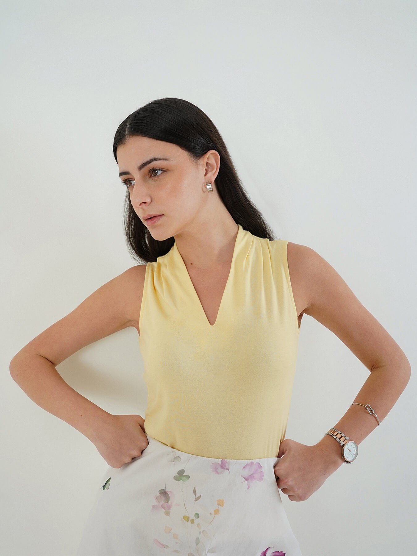 Pure Cotton Top - Yellow