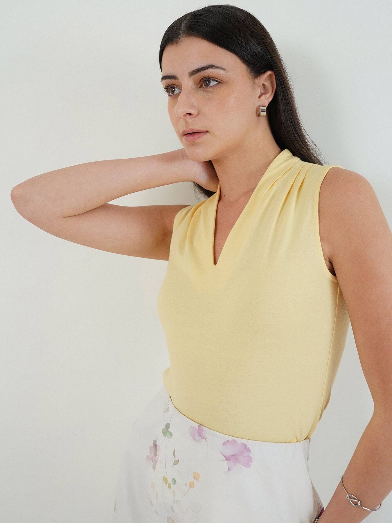 Pure Cotton Top - Yellow
