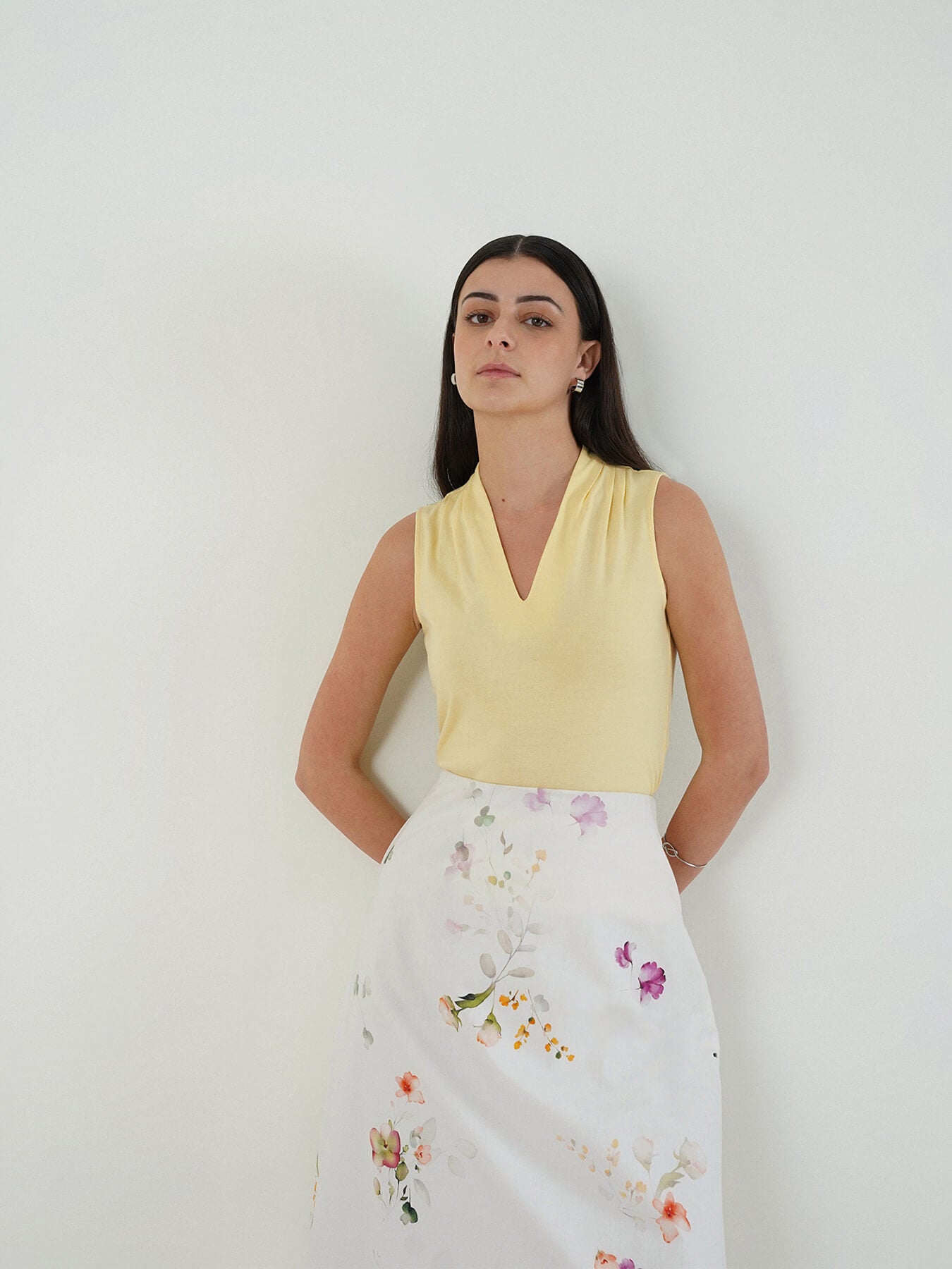 Pure Cotton Top - Yellow