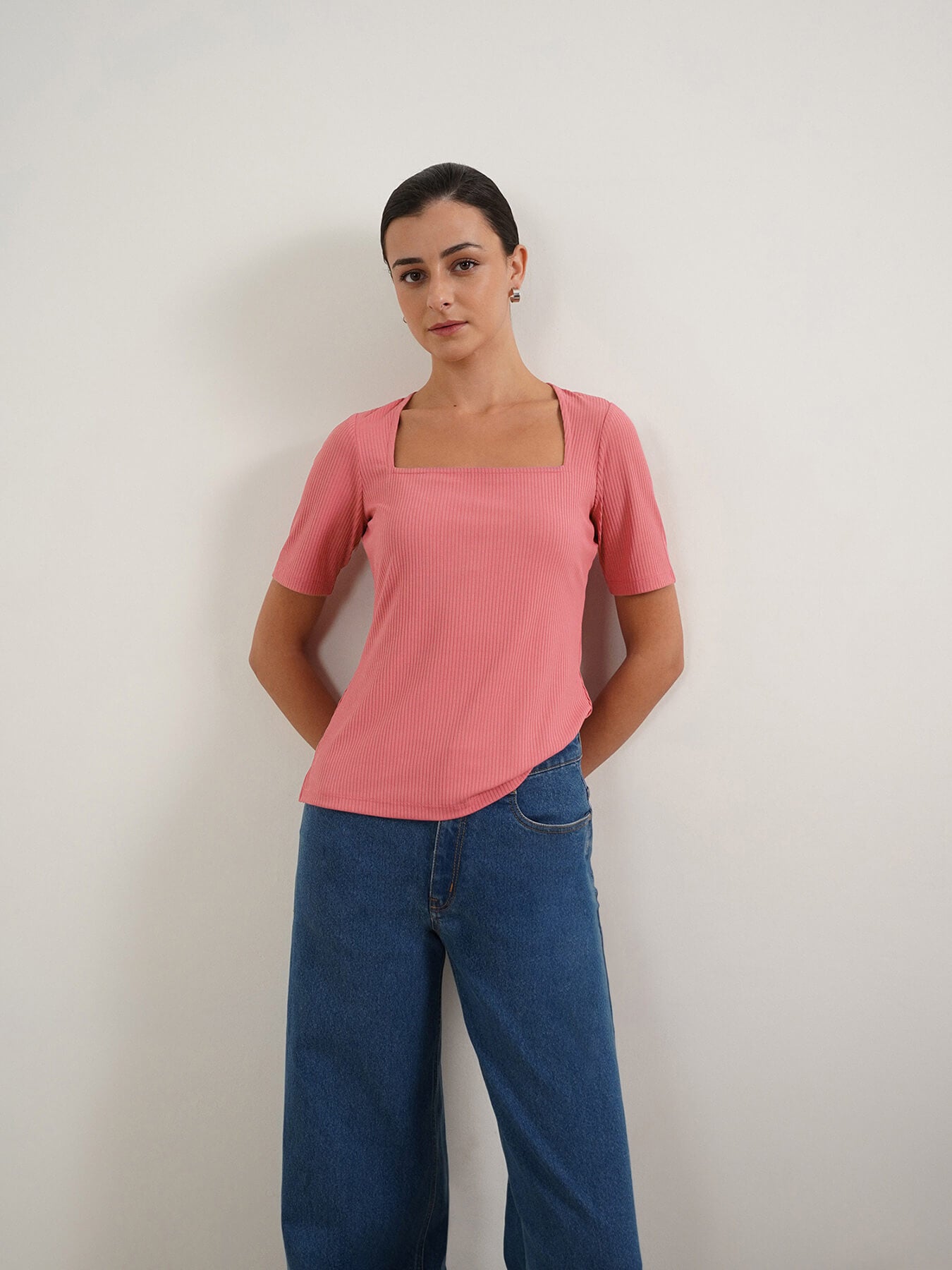 Knit Top - Pink