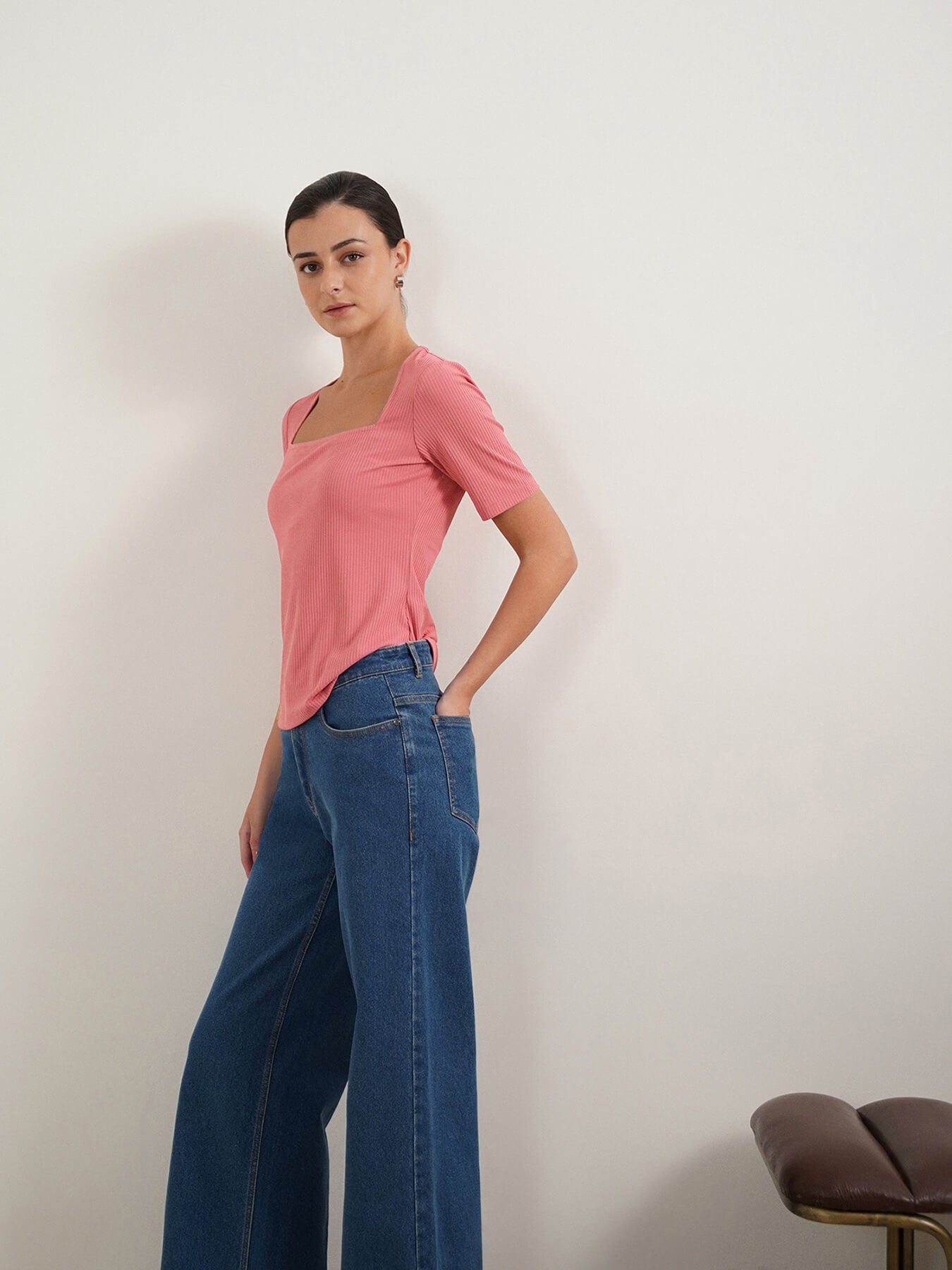 Knit Top - Pink