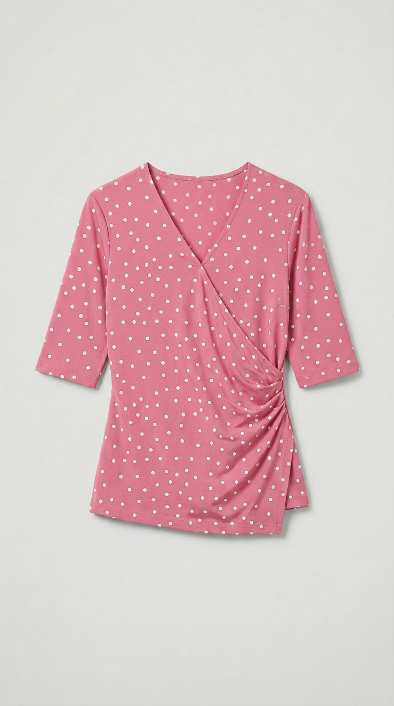 Polka Dot Top - Pink