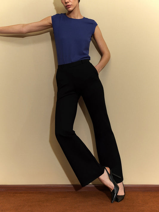 Livin Flared Pants - Black