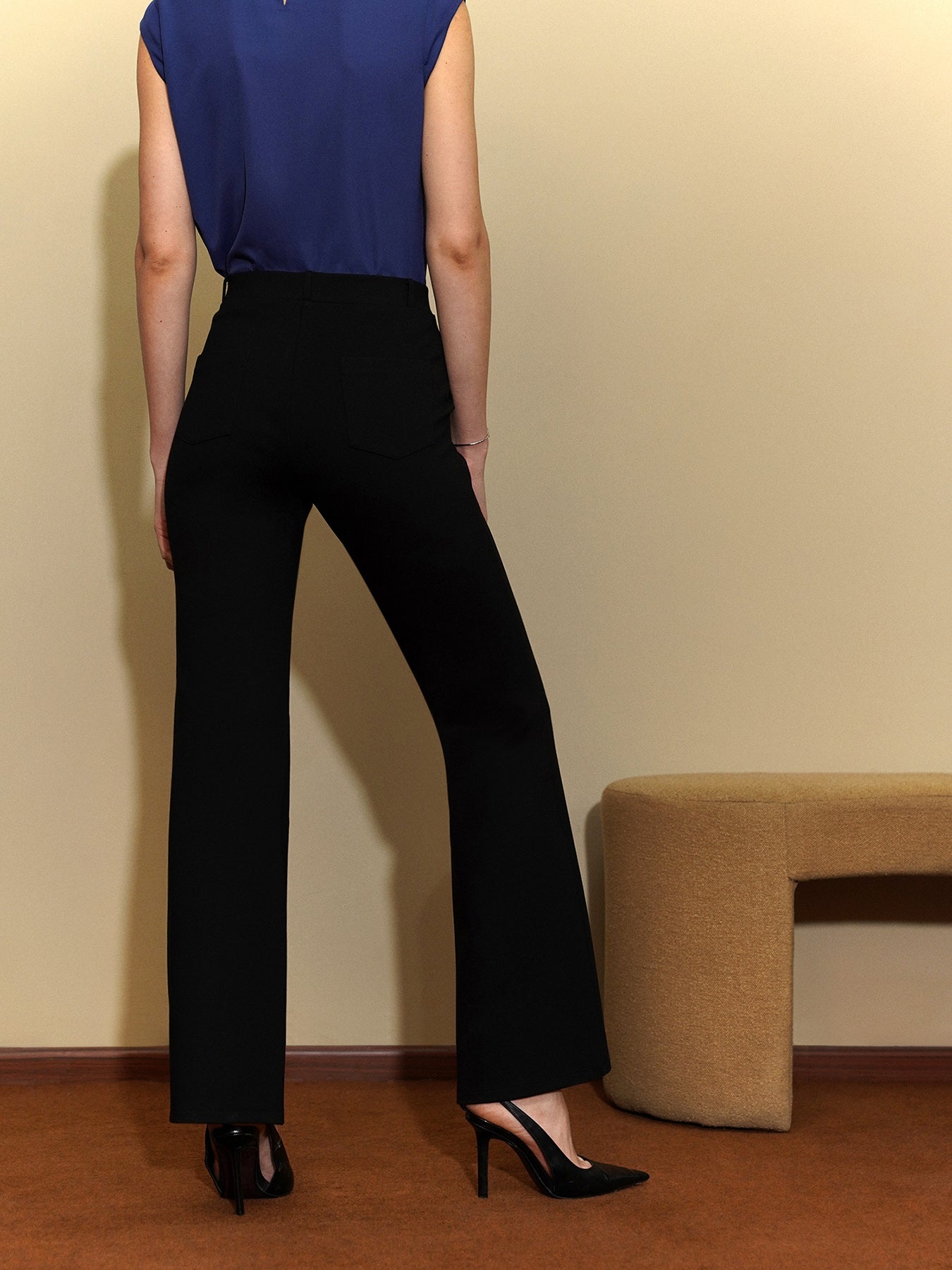 Livin Flared Pants - Black