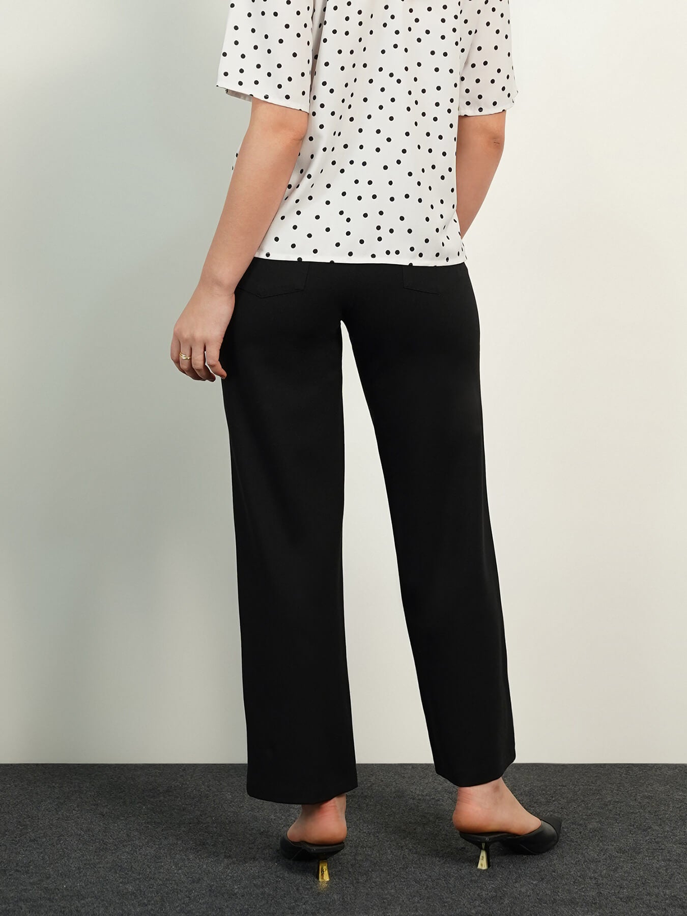 Livin Ultra Wideleg Pants - Black