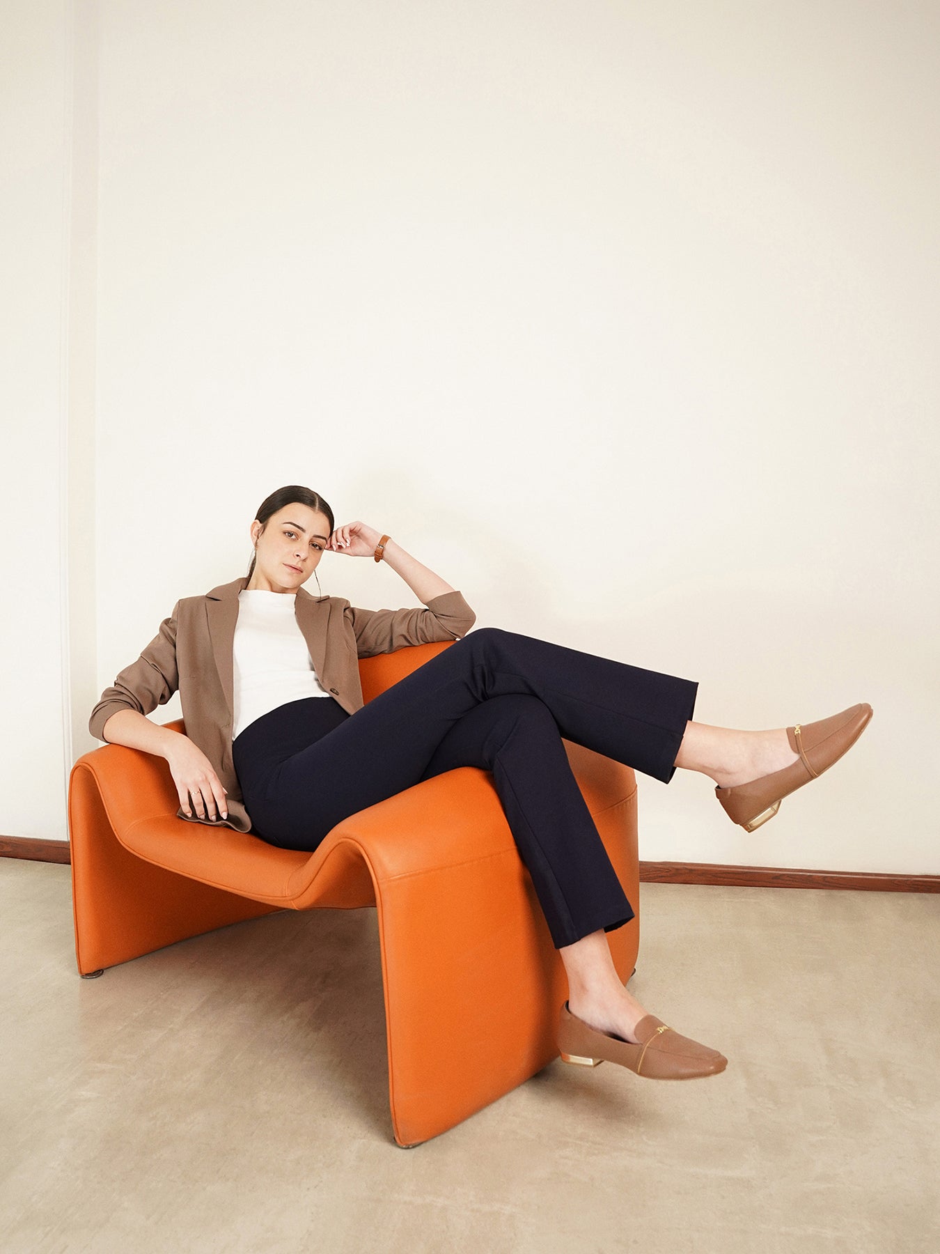 Livin Bootcut Tummy Tucker Pants - Navy