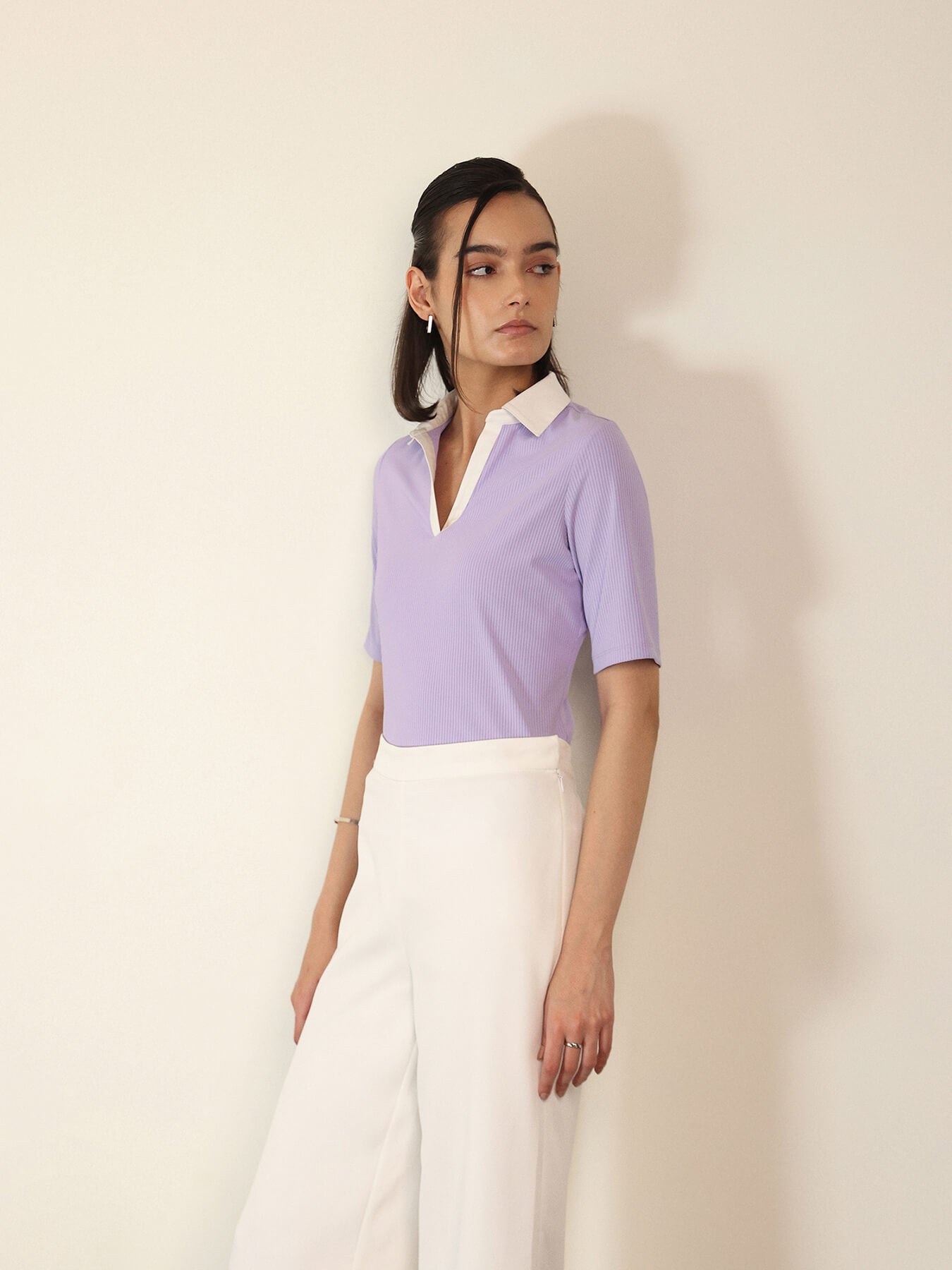 Polo T-shirt - Lavender