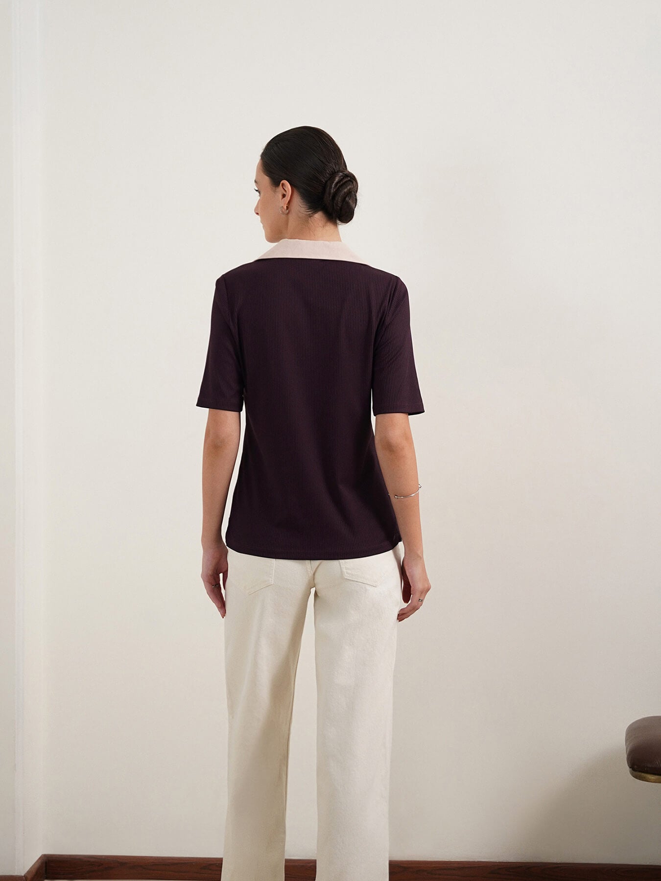 Polo T-shirt - Purple