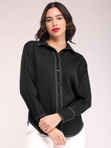 Button Down Shirt - Black