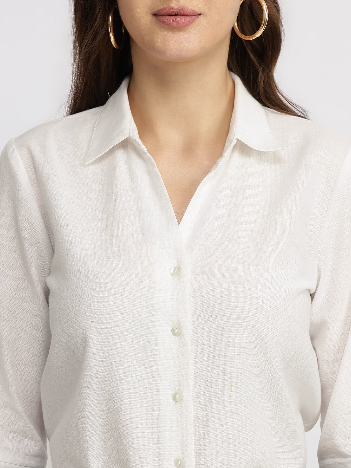 Classic Cotton Shirt - White
