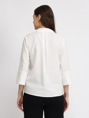 Classic Cotton Shirt - White