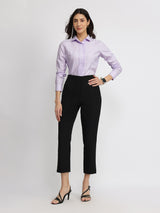 Cotton Oxford Shirt - Lilac