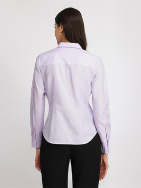 Cotton Oxford Shirt - Lilac