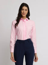 Cotton Oxford Shirt - Pink
