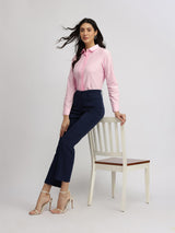 Cotton Oxford Shirt - Pink